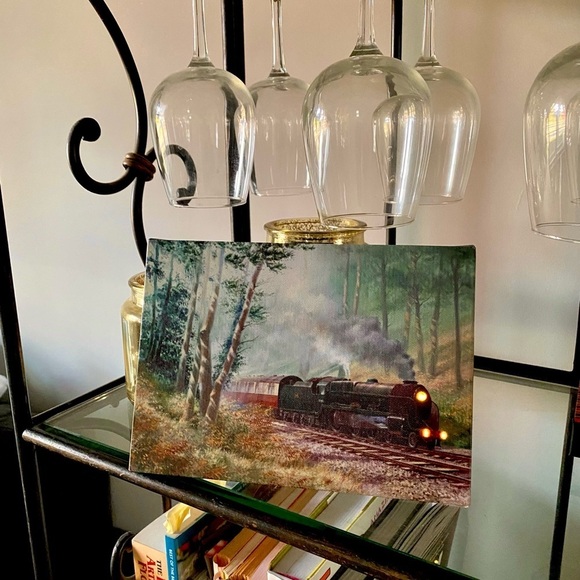 Train Woods Forest Timer Light Art Decor Gift - Picture 3 of 4